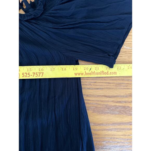 Seed Heritage Top Womens 10 Cold Shoulder Blouse - Picture 3 of 7